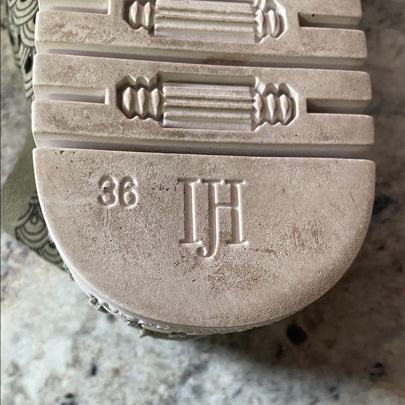 TULIP SLIP ON ARMY ILSE JACOBSEN Size 36 - Picture 8 of 9